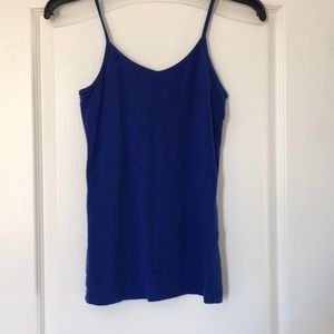 Forever 21 basic ocean blue tank top